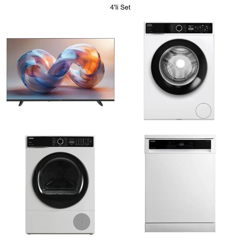 Vestel 4’lü Çeyiz Seti - CMI 97402+KM 97402+55UT9760+BM 53122
