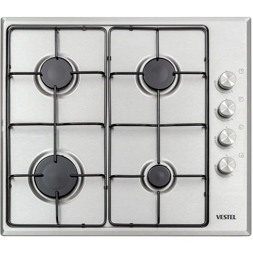 Vestel AO 6004 YX DG Inox Ankastre Ocak